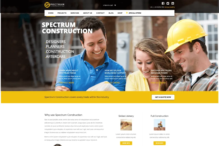 Web Design Company in Egypt for Construction Companies