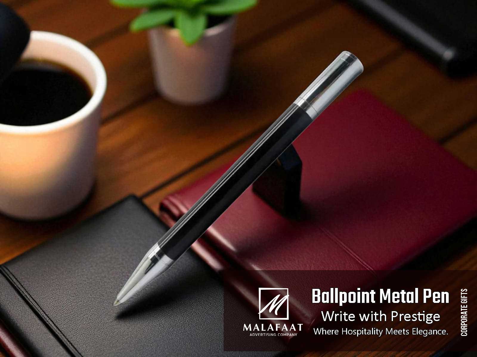 Ballpoint Metal Pen with Branding in Saudi Arabia