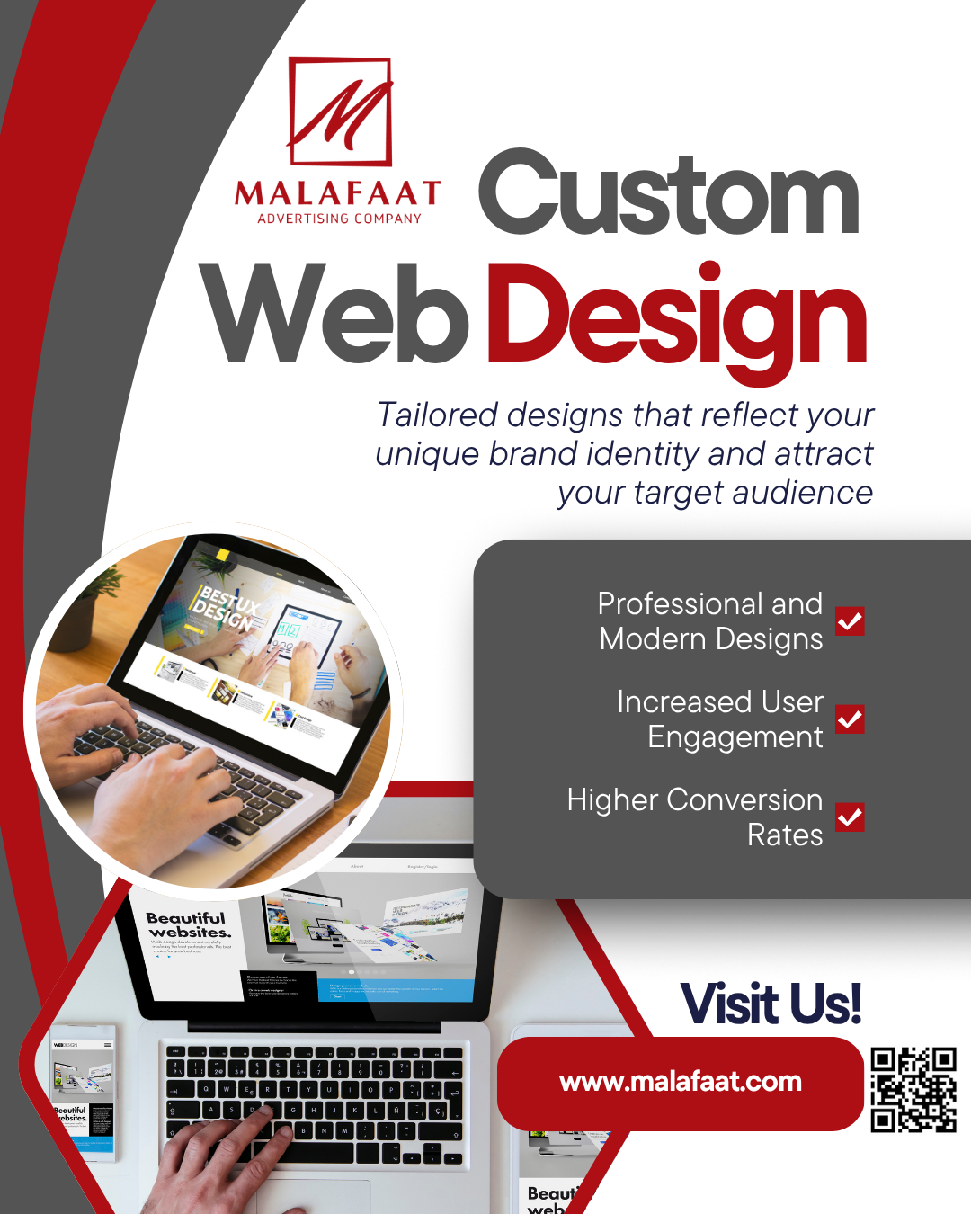 Website Design in Cairo for Luxury Brands – Malafaat Exclusive Services