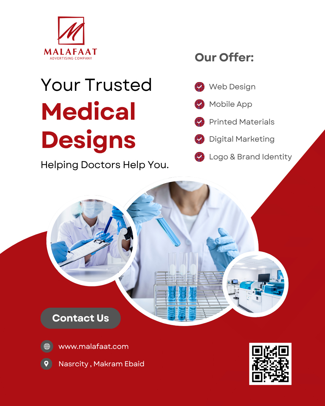 Patient-Friendly Design for Your Medical Brand – By Malafaat