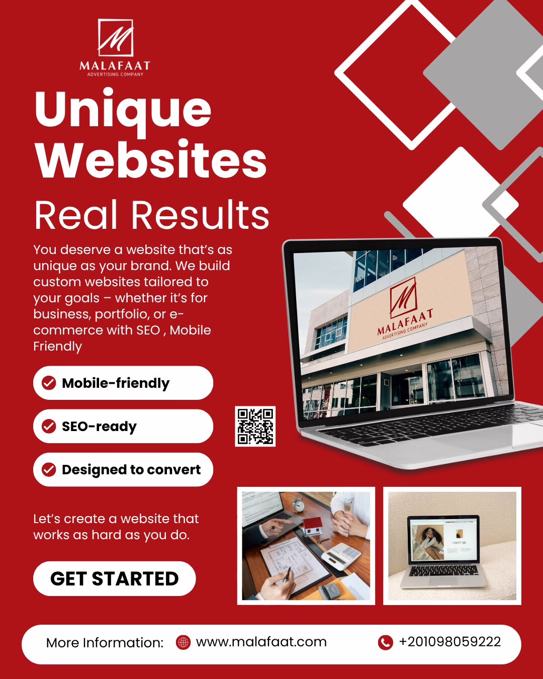 Build a Unique Website That Delivers Real Results