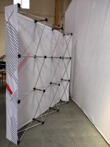 Fabric Backdrop Printing Egypt, Replaceable Banner Printing, Exhibition Backdrop Egypt