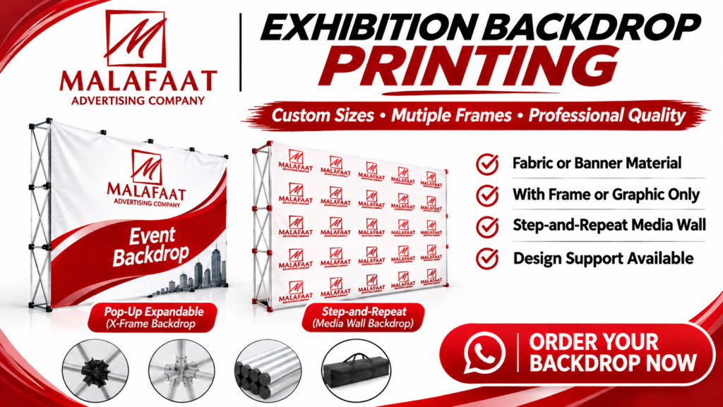 Professional Backdrop Printing in Cairo, Egypt